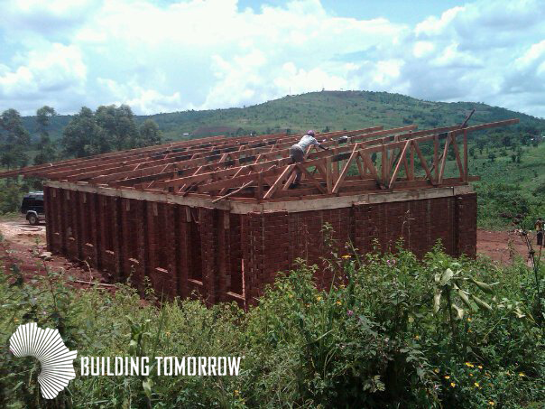 Updates from Uganda: Construction is moving along at Building Tomorrow's NA Barakat Academy of Nakaseeta!