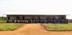The students of the Building Tomorrow Primary School of Mutyekula
