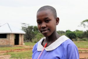 Sixth grader Molly Nyamwiza dreams of becoming a nurse. 